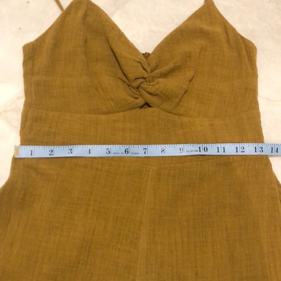 Dynamite mustard yellow romper - Picture 4 of 8